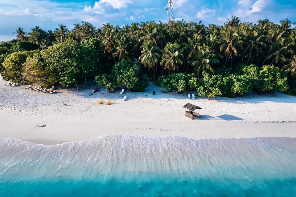 Bounty-stranden op de Malediven